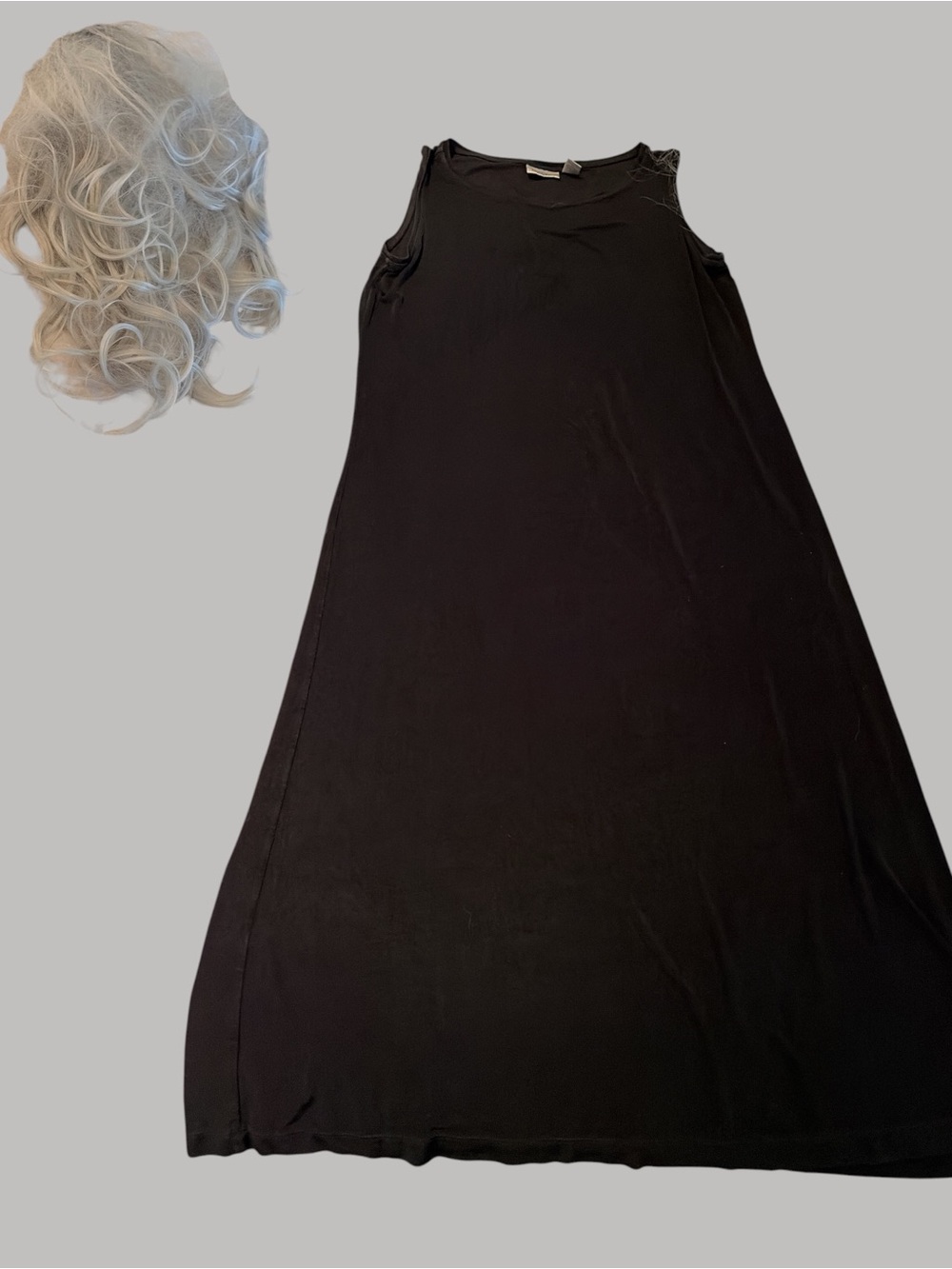 Chico's Black Sleeveless Maxi Dress Size 3 or L